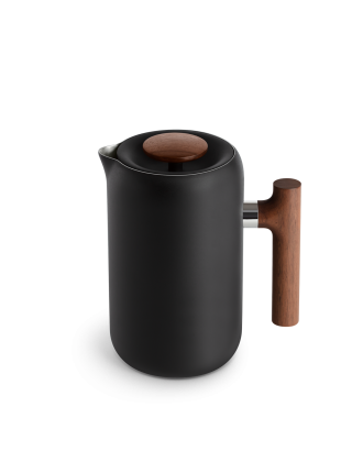 Fellow - Clara French Press - Matte Black / Walnut