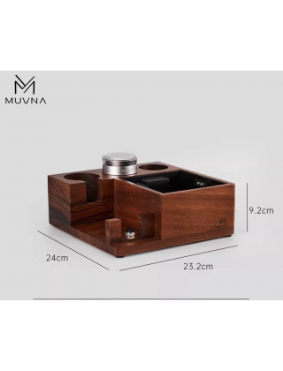MUVNA - Multifunctional Base Sabri Wood - Steel knock box